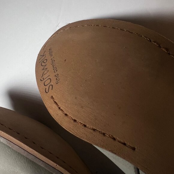 Softwalk Gray Leather Ankle Boots With Side Zipper Womens Size 6M Booties - Picture 14 of 16